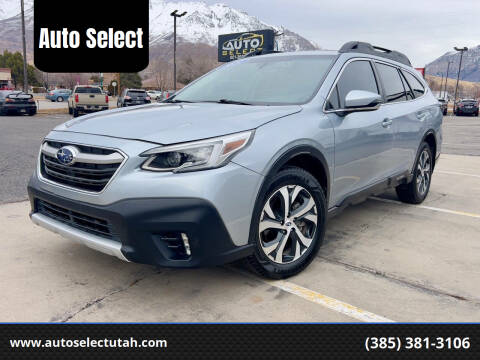 2021 Subaru Outback for sale at Auto Select in Orem UT