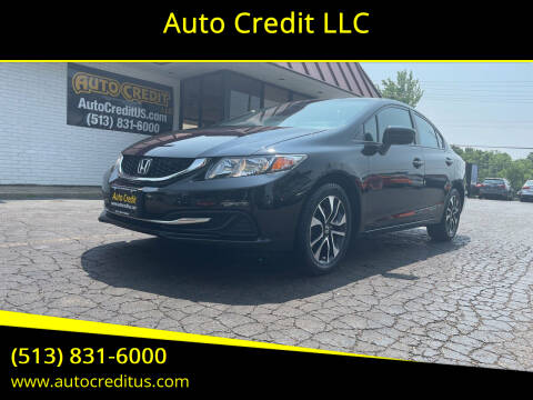 2014 Honda Civic for sale at Auto Credit LLC in Milford OH