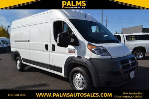 2016 RAM ProMaster for sale at Palms Auto Sales in Citrus Heights CA