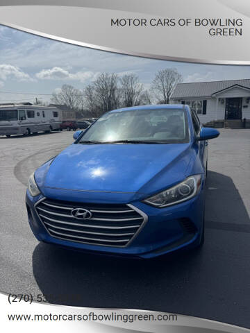 2017 Hyundai Elantra for sale at Motor Cars of Bowling Green in Bowling Green KY