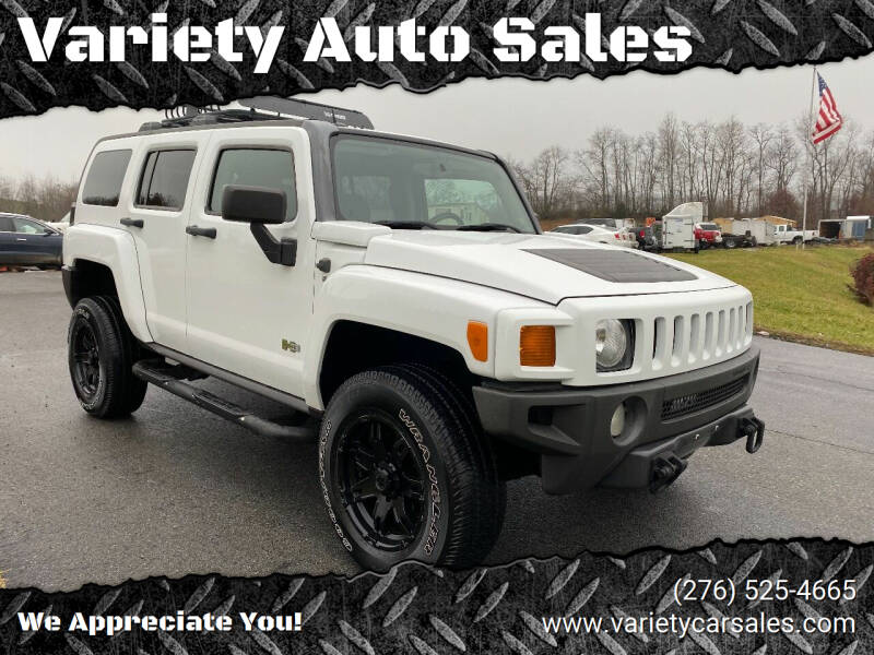 2007 HUMMER H3 for sale at Variety Auto Sales in Abingdon VA