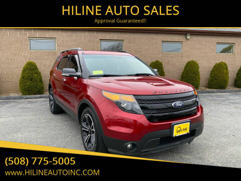 2014 Ford Explorer for sale at HILINE AUTO SALES in Hyannis MA