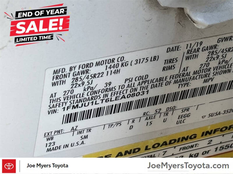 2020 Ford Expedition Platinum