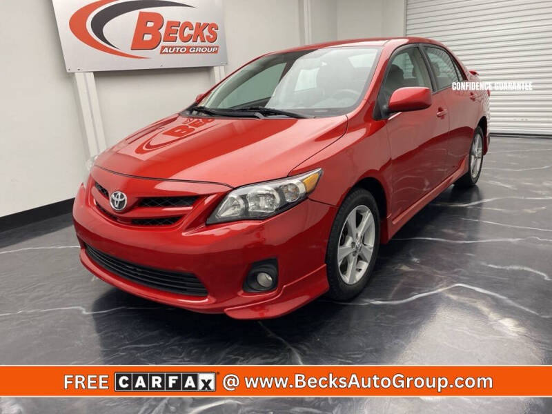 2012 Toyota Corolla for sale at Becks Auto Group in Mason OH