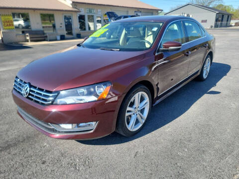 2014 Volkswagen Passat for sale at Bailey Family Auto Sales in Lincoln AR