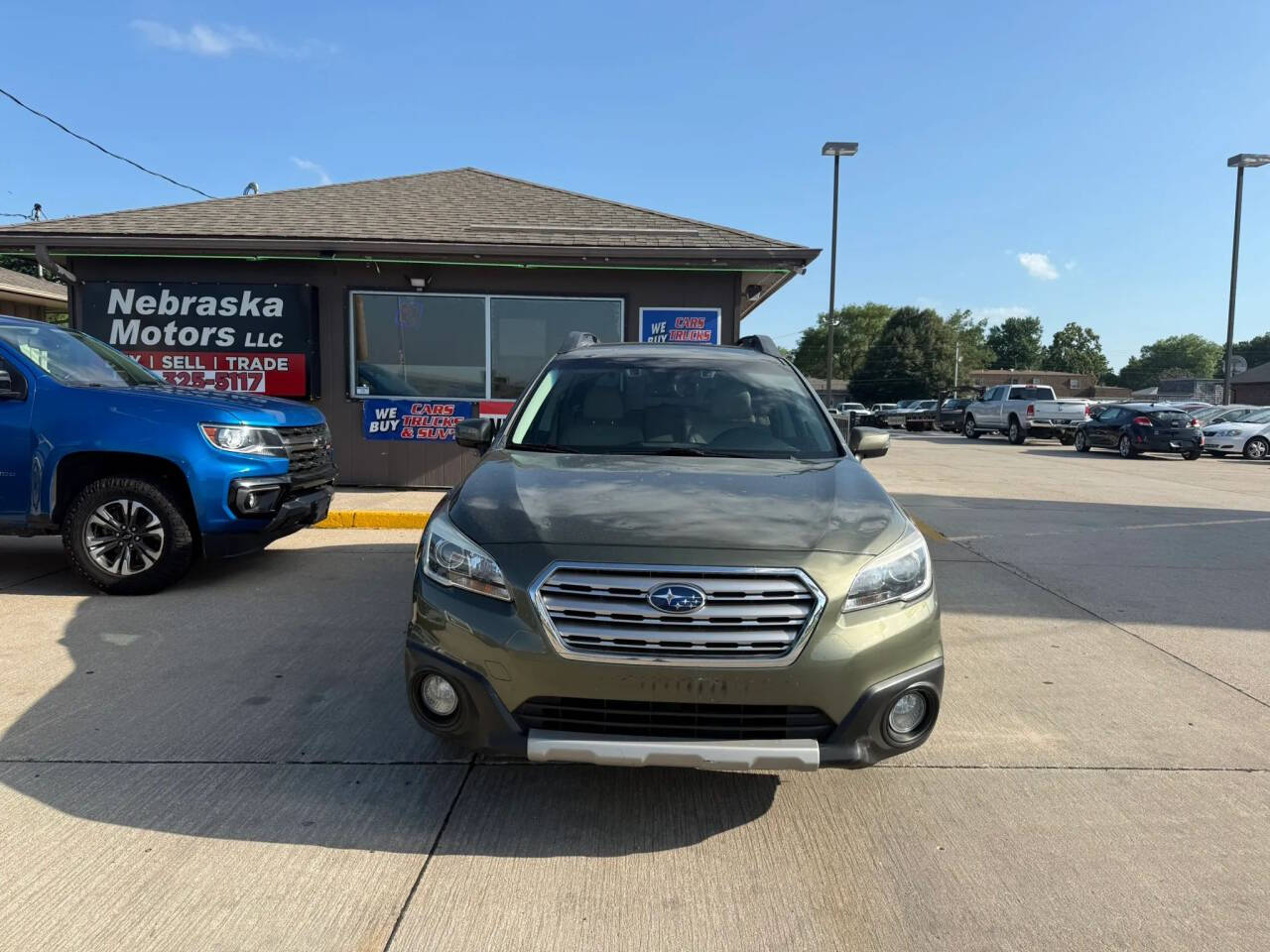 Green 2017 Subaru Outback 2.5i Limited AWD 2.5i Limited 4dr Wagon 2