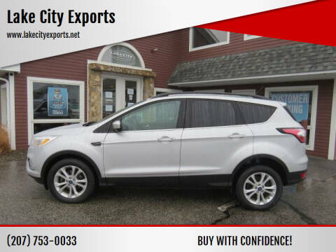 2018 Ford Escape for sale at Lake City Exports in Auburn ME
