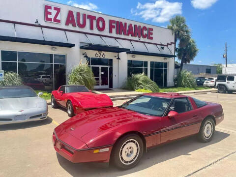 1986 Chevrolet Corvette for sale at EZ Auto Finance in Houston TX
