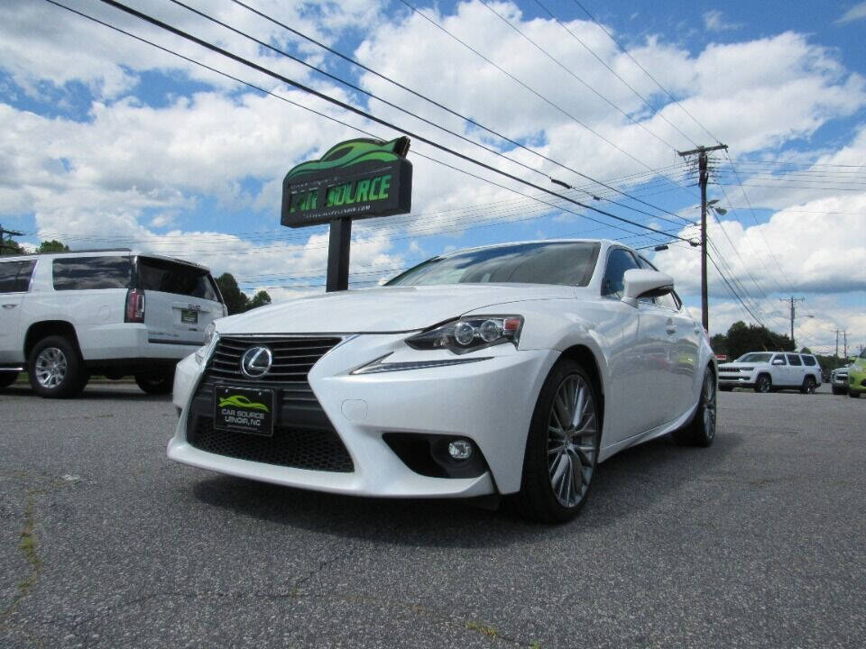 2016 Lexus IS 200t for sale at The Car Source of Lenoir in Lenoir, NC