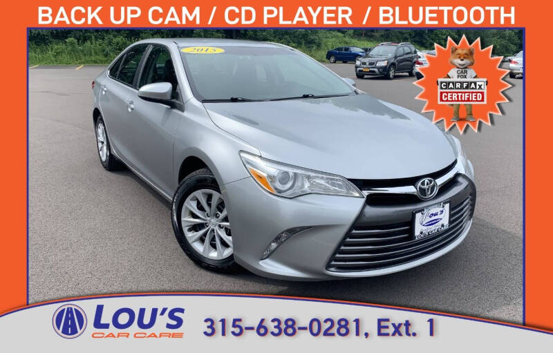 2015 Toyota Camry for sale at LOU'S CAR CARE CENTER in Baldwinsville NY