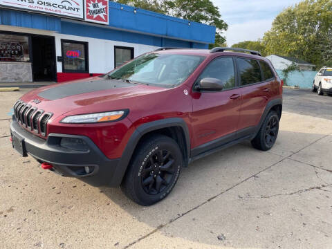 2016 Jeep Cherokee for sale at Tom's Discount Auto Sales in Flint MI