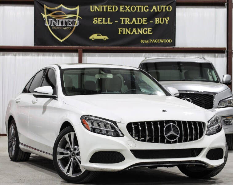 2020 Mercedes-Benz C-Class for sale at United Exotic Auto in Houston TX