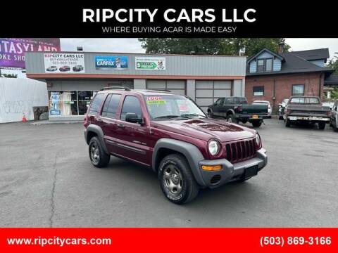 2003 Jeep Liberty for sale at RIPCITY CARS LLC in Portland OR