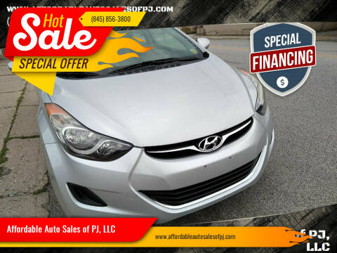 2013 Hyundai Elantra for sale at Affordable Auto Sales of PJ, LLC in Port Jervis NY