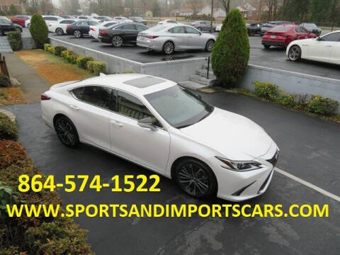 2022 Lexus ES 350 for sale at Sports & Imports INC in Spartanburg SC