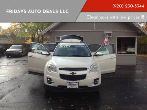 2014 Chevrolet Equinox for sale at Fridays Auto Deals LLC in Oshkosh WI