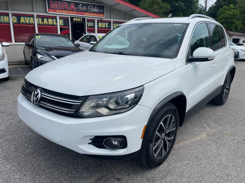2016 Volkswagen Tiguan for sale at Mira Auto Sales in Raleigh NC