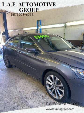 2013 Honda Accord for sale at L.A.F. Automotive Group in Lansing MI