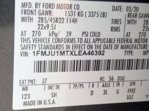 2020 Ford Expedition Platinum