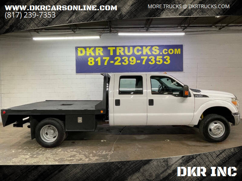 2014 Ford F-350 Super Duty for sale at DKR INC in Arlington TX