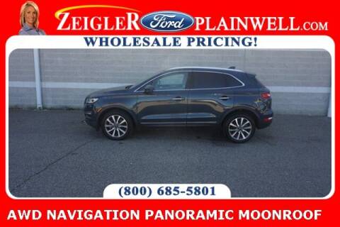 2019 Lincoln MKC for sale at Zeigler Ford of Plainwell - Jeff Bishop in Plainwell MI