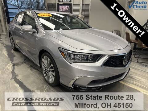 2018 Acura RLX for sale at Crossroads Car & Truck in Milford OH