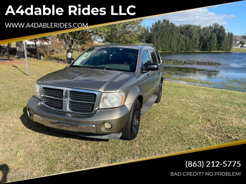 2007 Dodge Durango for sale at A4dable Rides LLC in Haines City FL