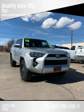 2015 Toyota 4Runner for sale at Quality Auto City Inc. in Laramie WY