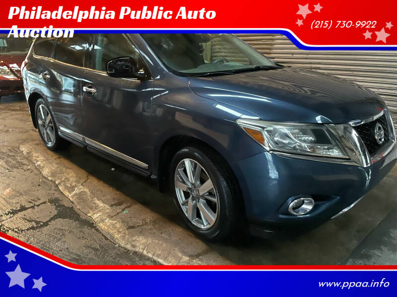 2014 Nissan Pathfinder for sale at Philadelphia Public Auto Auction in Philadelphia PA