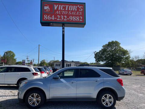 2015 Chevrolet Equinox for sale at Victor's Auto Sales in Greenville SC