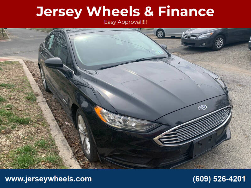 2018 Ford Fusion Hybrid for sale at Jersey Wheels & Finance in Beverly NJ