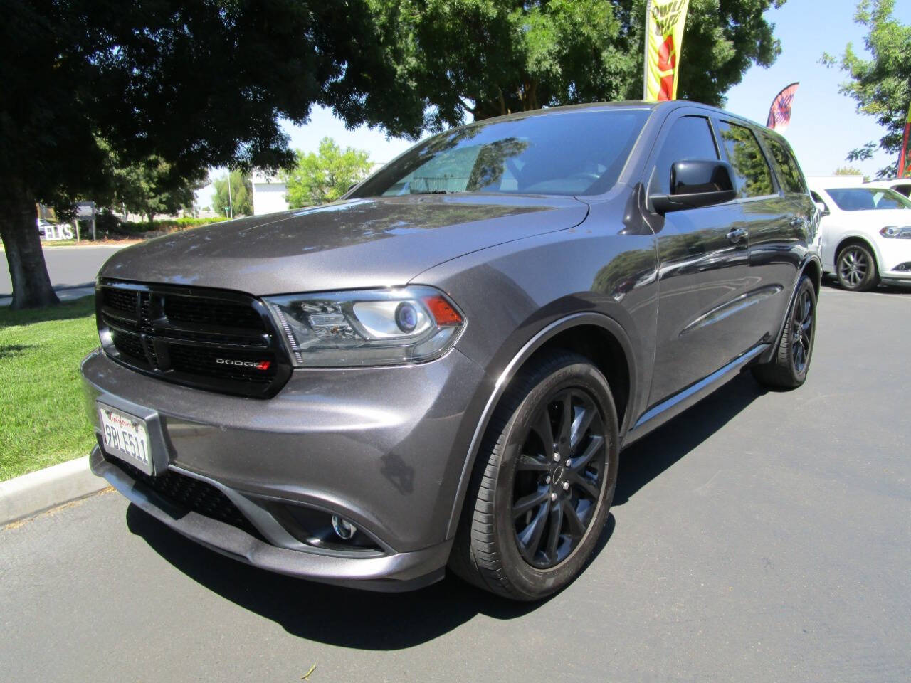 Gray 2018 Dodge Durango SXT Plus SXT Plus 4dr SUV 1