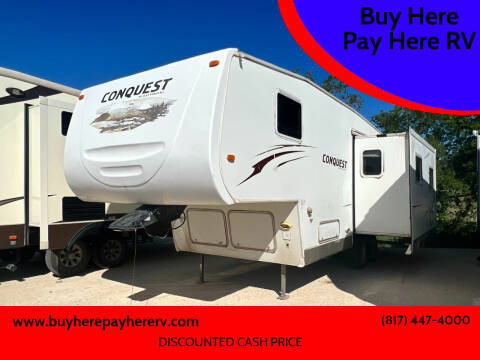 2010 Gulf Stream Conquest 245FBW for sale at Buy Here Pay Here RV in Burleson TX