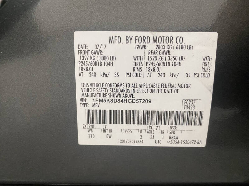 2017 Ford Explorer XLT