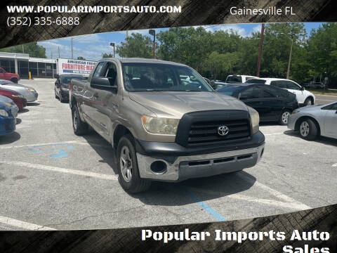 2008 Toyota Tundra for sale at Popular Imports Auto Sales in Gainesville FL