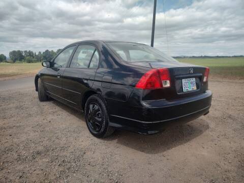 2004 Honda Civic for sale at M AND S CAR SALES LLC in Independence OR