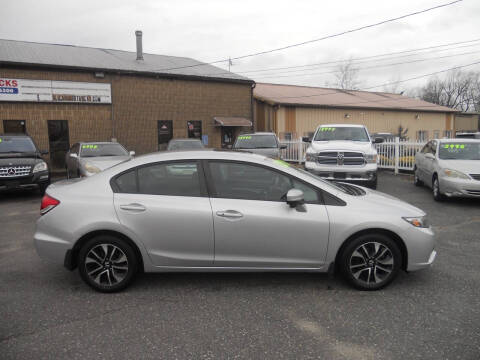 2015 Honda Civic for sale at All Cars and Trucks in Buena NJ