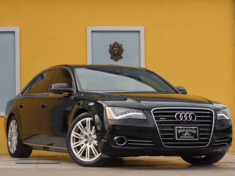 2014 Audi A8 L for sale at Paradise Motor Sports LLC in Lexington KY