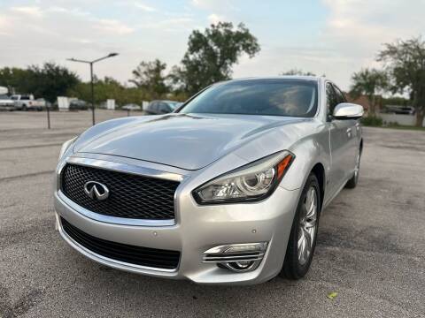 2016 Infiniti Q70 for sale at Royal Auto, LLC. in Pflugerville TX