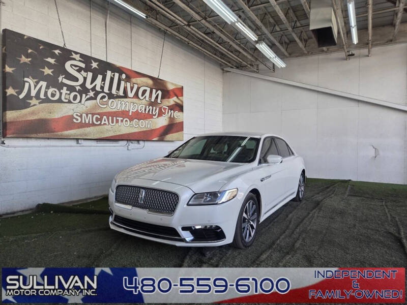 2019 Lincoln Continental for sale at SULLIVAN MOTOR COMPANY INC. in Mesa AZ