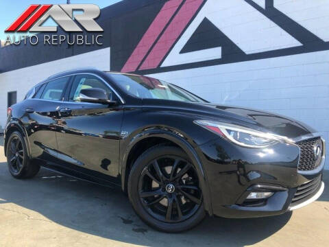 2017 Infiniti QX30 for sale at Auto Republic Fullerton in Fullerton CA