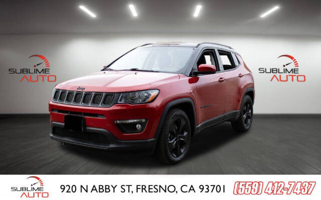 2020 Jeep Compass for sale at SUBLIME AUTO in Fresno, CA