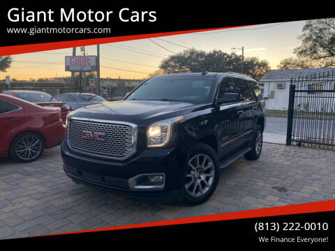 2016 GMC Yukon for sale at Giant Motor Cars in Tampa FL