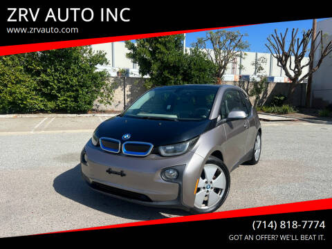 2014 BMW i3 for sale at ZRV AUTO INC in Brea CA