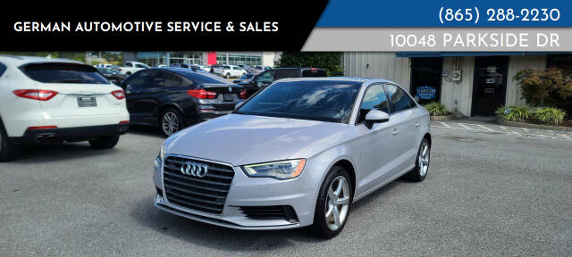 2016 Audi A3 for sale at German Automotive Service & Sales in Knoxville, TN