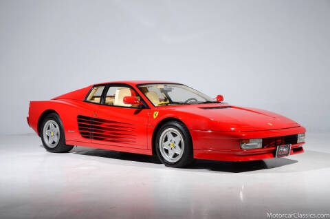 1989 Ferrari Testarossa for sale at Motorcar Classics in Farmingdale NY