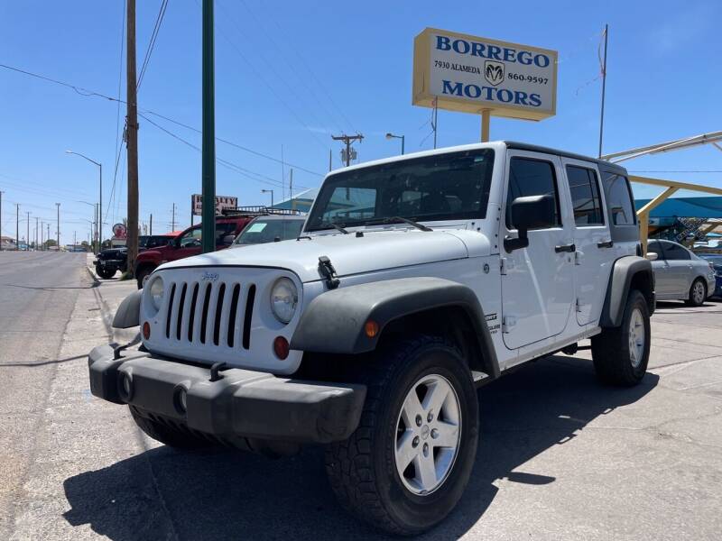 2012 Jeep Wrangler Unlimited for sale at Borrego Motors in El Paso TX