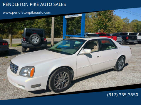 2005 Cadillac DeVille for sale at PENDLETON PIKE AUTO SALES in Ingalls IN
