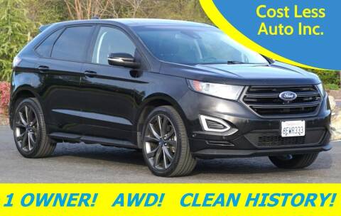 2018 Ford Edge for sale at Cost Less Auto Inc. in Rocklin CA