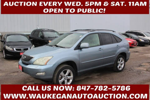 2004 Lexus RX 330 for sale at Waukegan Auto Auction in Waukegan IL